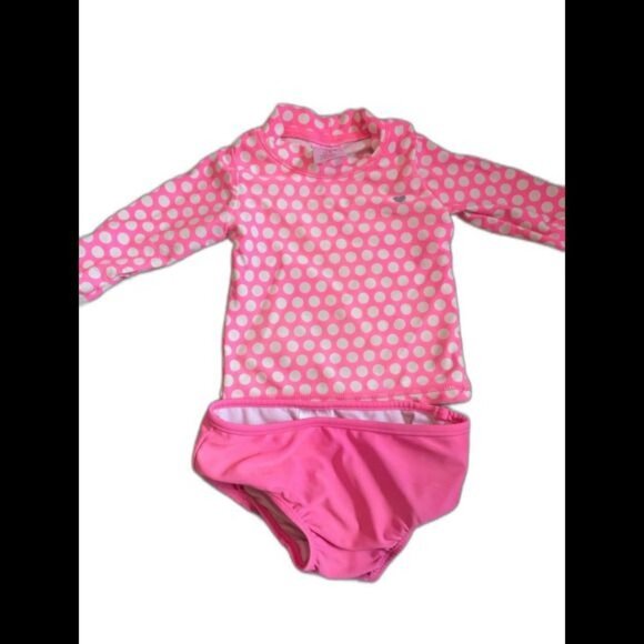 Carter's‎ Swimsuit Rash Guard Girls swim 12M - Picture 1 of 4